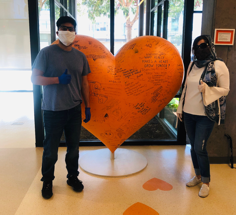 Farhan Himmati has created his own non-profit to help the homeless community during the coronavirus pandemic. Farhan Himmati has created his own non-profit to help the homeless community during the coronavirus pandemic.