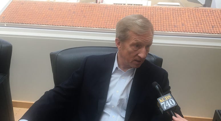 Tom Steyer, a billionaire funding efforts to impeach President Trump, says that Democrats are mistaken to downplay such calls.