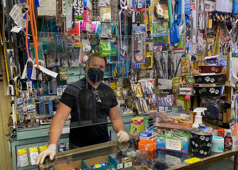 Vince Lorenzo of Mazzei Hardware in SF Bayview District Vince Lorenzo of Mazzei Hardware in SF Bayview District