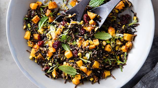 Wild rice salad