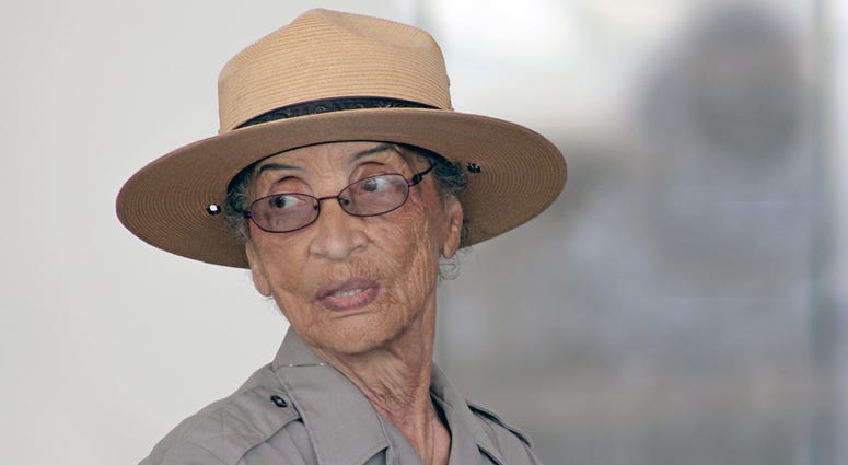 Betty Reid Soskin at the Rosie the Riveter Museum in Richmond. Betty Reid Soskin at the Rosie the Riveter Museum in Richmond.