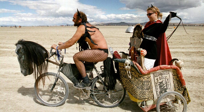 15th Annual Burning Man Festival September 2, 2000, Black Rock Desert 15th Annual Burning Man Festival September 2, 2000, Black Rock Desert