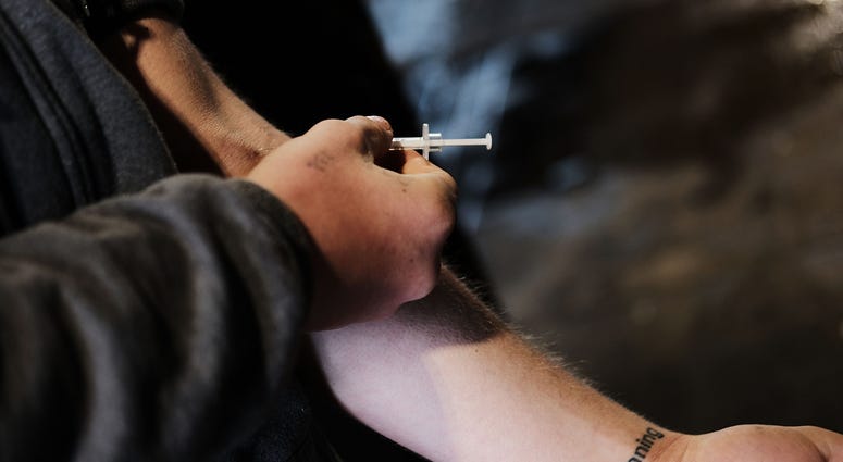 A man uses heroin in Philadelphia, where the country's first safe injection site will open Court ruling in Philadelphia could open door for safe injection site in San Francisco
