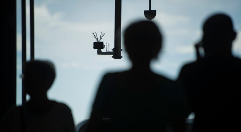 Facial recognition technology in the testing stage at Berlin Suedkruez station, Berlin, Germany, August 13, 2017 Facial Recognition Technology