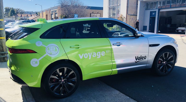 Valeo is developing technology for driver-less cars in San Mateo county. Valeo is developing technology for driver-less cars in San Mateo county.