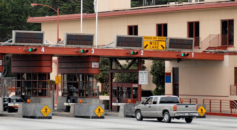 Golden Gate Bridge Toll Plaza Golden Gate Bridge Toll Plaza