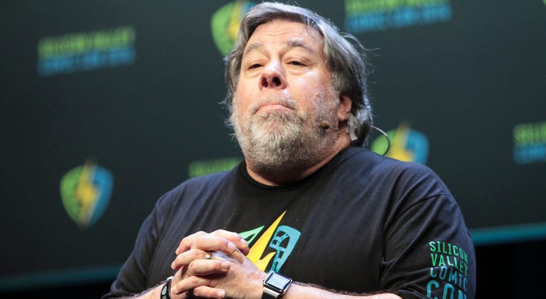 Steve Wozniak SAN JOSE, CA - MARCH 19: Co-Founder of Apple, Inc. Steve Wozniak speaks during Silicon Valley Comic-Con 2016 at San Jose Convention Center on March 19, 2016 in San Jose, California. (Photo by Chris Victorio/imageSPACE) *** Please Use Credit from Credit Fi