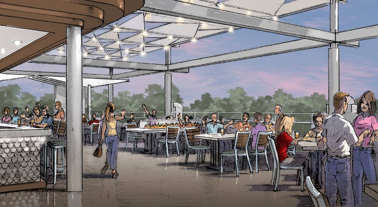 Artist Rendering of Ballast Point Brewery at Downtown Disneyland Artist Rendering of Ballast Point Brewery at Downtown Disneyland