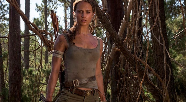 Alicia Vikander as Lara Croft in 'Tomb Raider' Alicia Vikander as Lara Croft in 'Tomb Raider'