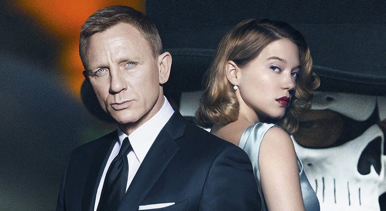 Daniel Craig as James Bond and Léa Seydoux as Madeleine Swann on "Spectre" Daniel Craig as James Bond and Léa Seydoux as Madeleine Swann on "Spectre"