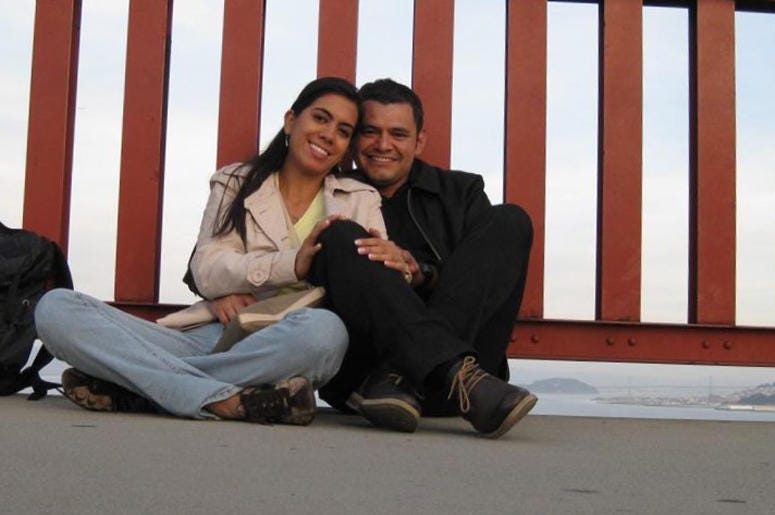 Chef Jorge González & Wife Chef Jorge González & Wife (Photo credit: Foodie Chap/Liam Mayclem)