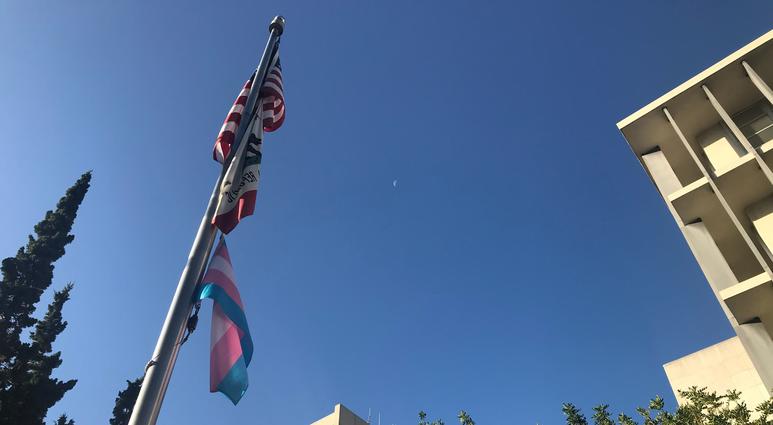 San Mateo County Raises Transgender Flag to Mark Day of Remembrance San Mateo County Raises Transgender Flag to Mark Day of Remembrance