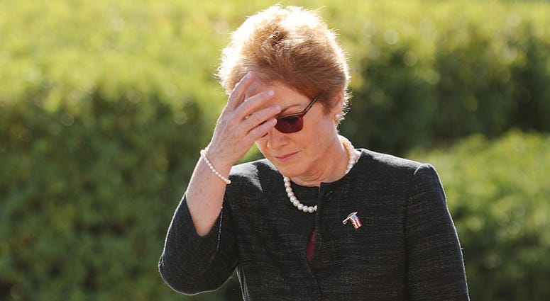 Former U.S. Ambassador to Ukraine Marie Yovanovitch arrives at the U.S. Capitol October 11, 2019 in Washington, DC Former U.S. Ambassador to Ukraine Marie Yovanovitch arrives at the U.S. Capitol October 11, 2019 in Washington, DC.