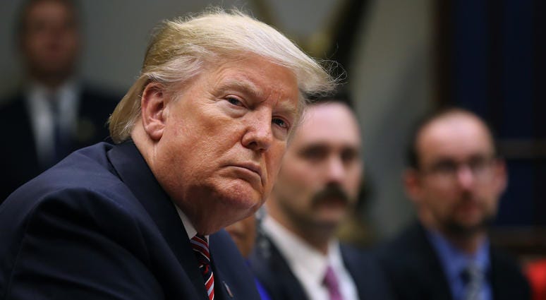 President Donald Trump hosts a roundtable discussion with small business owners and members of his administration in the Roosevelt Room at the White House December 06, 2019. President Donald Trump hosts a roundtable discussion with small business owners and members of his administration in the Roosevelt Room at the White House December 06, 2019.