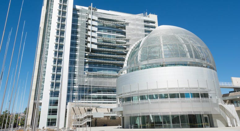 San Jose city hall rotunda. San Jose city hall rotunda.