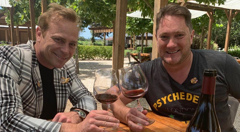 Winemaker Jean-Charles Boisset and and Liam at DeLoach Vineyards Winemaker Jean-Charles Boisset and and Liam at DeLoach Vineyards (Photo credit: Foodie Chap/Liam Mayclem)