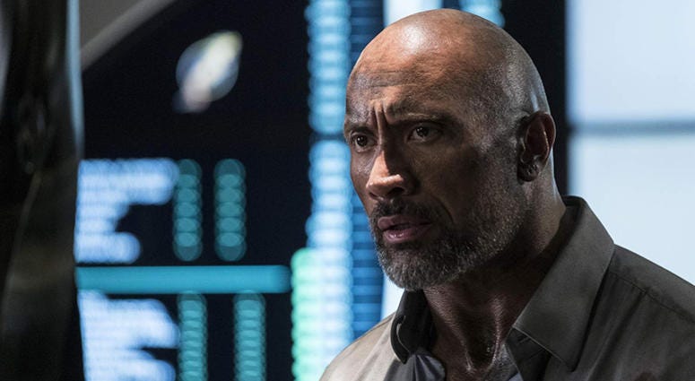 Dwayne Johnson in 'Skyscraper' Dwayne Johnson in 'Skyscraper'
