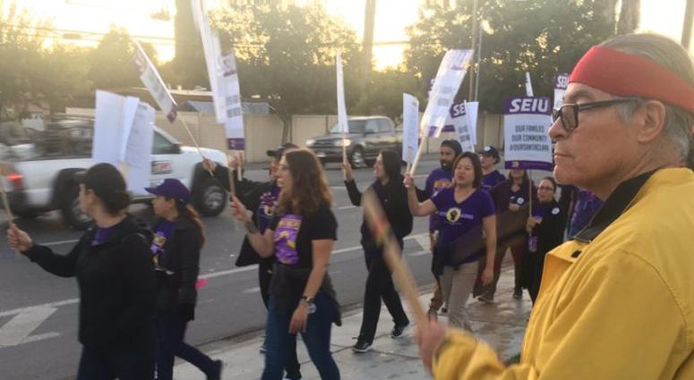 10/2 Thousands of Santa Clara County workers are on strike this morning following months of protests over a new contract. They claim unfair labor practices, but the county says this is mostly about salary increases that taxpayers can’t afford. Santa Clara County Workers On Strike