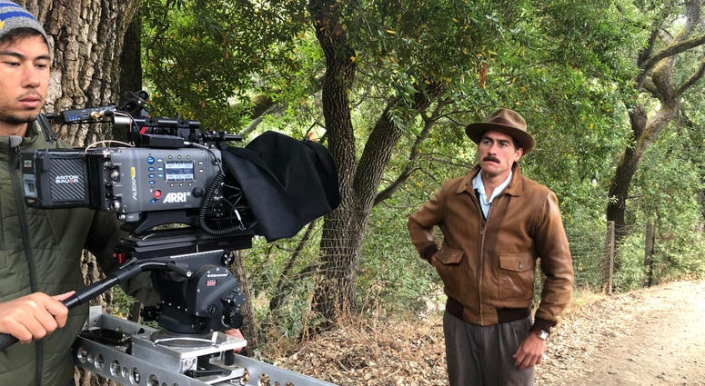A scene from John Steinbeck's great work "The Grapes Of Wrath" was recreated by San Jose State film students in a short filmed on Aug. 9, 2019. A scene from John Steinbeck's great work "The Grapes Of Wrath" was recreated by San Jose State film students in a short filmed on Aug. 9, 2019.