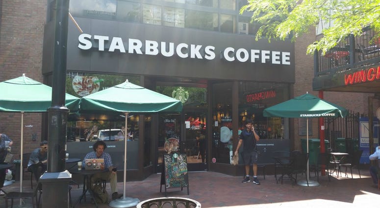 Starbucks in Market Square, Downtown, Pittsburgh Starbucks