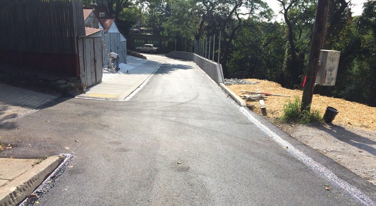 completed landslide repairs on Diana Street in Spring Hill completed landslide repairs on Diana Street in Spring Hill