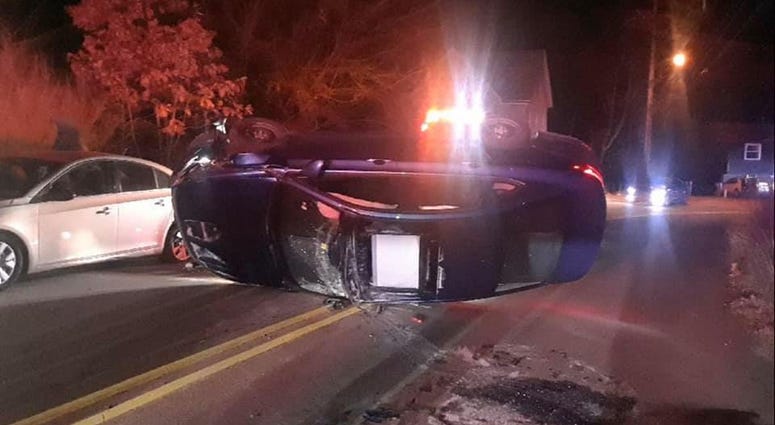 rollover car accident in Avalon rollover car accident in Avalon