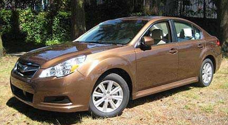 2011-2012 brown Subaru Legacy sedan