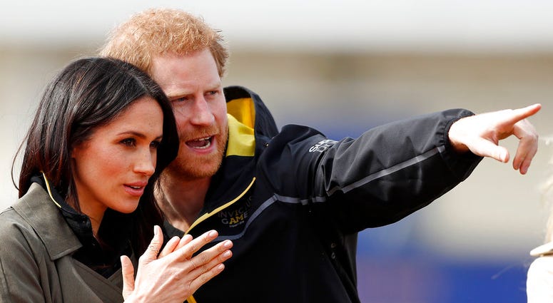 Prince Harry and his fiancee Meghan Markle Prince Harry and his fiancee Meghan Markle