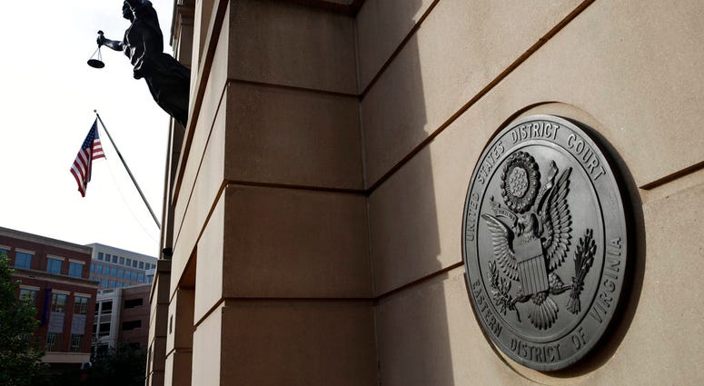 Federal court is seen as the second day of jury deliberations begin in the trial of former Trump campaign chairman Paul Manafort, in Alexandria, Va., Friday, Aug. 17, 2018. DO NOT USE