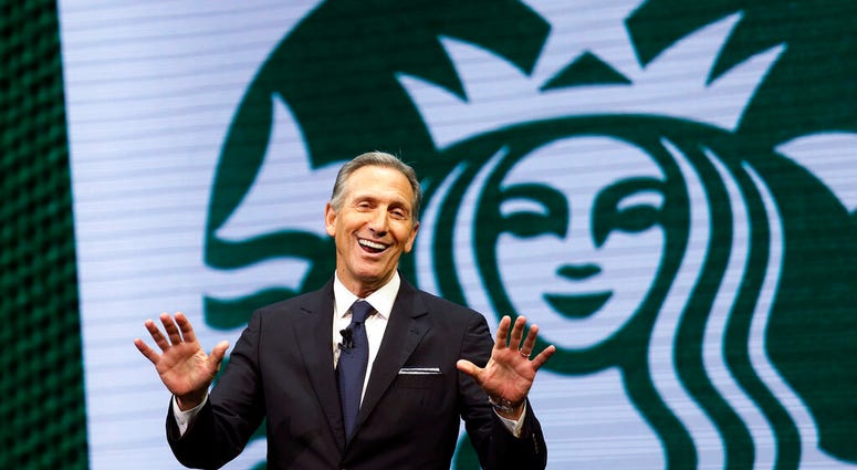 Starbucks CEO Howard Schultz AP DO NOT USE