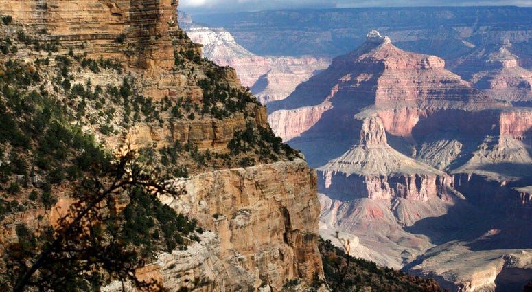 This Oct. 22, 2012, file photo shows a view from the South Rim of the Grand Canyon National Park in Ariz. AP DO NOT USE
