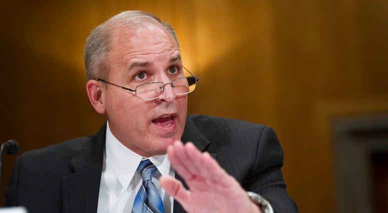 former U.S. Border Patrol Chief Mark Morgan testifies before the Senate Homeland Security and Governmental Affairs Committee on Capitol Hill in Washington. President Donald Trump is tapping former border patrol chief Morgan to lead Immigration and Customs former U.S. Border Patrol Chief Mark Morgan testifies before the Senate Homeland Security and Governmental Affairs Committee on Capitol Hill in Washington. President Donald Trump is tapping former border patrol chief Morgan to lead Immigration and Customs
