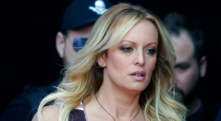 adult film actress Stormy Daniels arrives at the adult entertainment fair "Venus" in Berlin. Daniels has agreed to dismiss a lawsuit that accused her former lawyer of colluding with President Donald Trump's ex-lawyer, Michael Cohen, to have her deny havin adult film actress Stormy Daniels arrives at the adult entertainment fair "Venus" in Berlin. Daniels has agreed to dismiss a lawsuit that accused her former lawyer of colluding with President Donald Trump's ex-lawyer, Michael Cohen, to have her deny havin