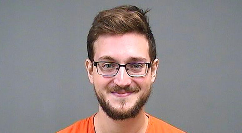 This undated photo provided by the Mahoning County Sheriff's Office shows James Reardon Jr. Police say Reardon, accused of making what they believe was a threat to a Jewish center in Ohio on Instagram, was arrested Saturday, Aug. 17, 2019,