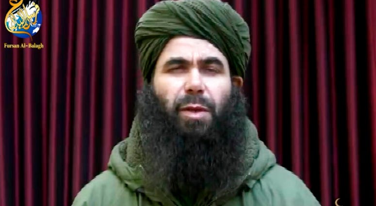 (Militant video via AP)