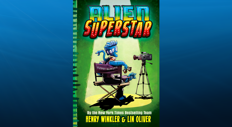 This cover image released by Abrams shows "Alien Superstar," by Henry Winkler and Lin Oliver. AP DO NOT USE