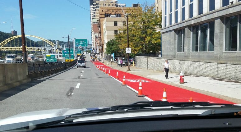 Bike-Bus Lane Bike-Bus Lane