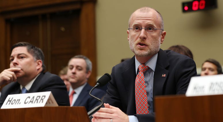 Federal Communication Commission Commissioner Brendan Carr testifies before the House Energy and Commerce Committee's Communications and Technology Subcommittee Federal Communication Commission Commissioner Brendan Carr testifies before the House Energy and Commerce Committee's Communications and Technology Subcommittee