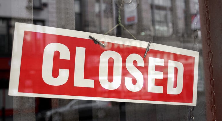 Store Closed Sign