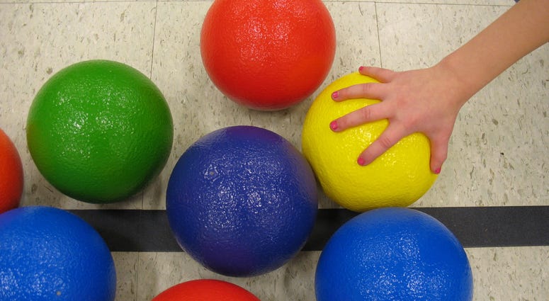 Getting ready for Dodgeball