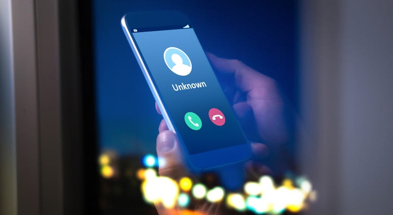 Phone call from a scammer
