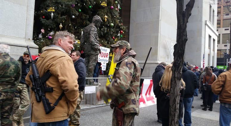 Gun Rally Downtown