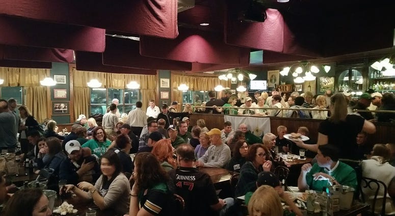 Inside the Harp and Fiddle