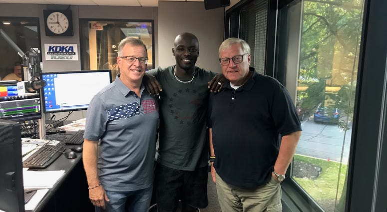 Larry Richert, Santonio Holmes, John Shumway Larry Richert, Santonio Holmes, John Shumway