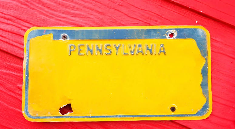 A sticky problem in Pennsylvania; whether or not to bring back those license plate registration stickers. A sticky problem in Pennsylvania; whether or not to bring back those license plate registration stickers.