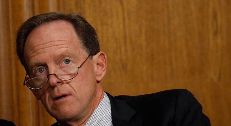 So-called “lie and try” legislation to tighten one loophole in criminal background checks for gun purchases is co-sponsored by Pennsylvania U.S. Senator Pat Toomey. So-called “lie and try” legislation to tighten one loophole in criminal background checks for gun purchases is co-sponsored by Pennsylvania U.S. Senator Pat Toomey.