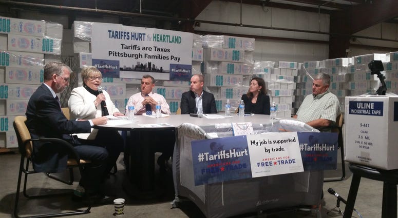 Coalition of Pittsburgh area companies and farmers opposes trade war with China. Coalition of Pittsburgh area companies and farmers opposes trade war with China.