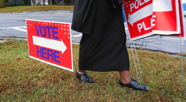 Polling Signs For Election Polling Signs For Election