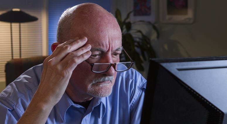 Older Person Stressed Older Person Stressed