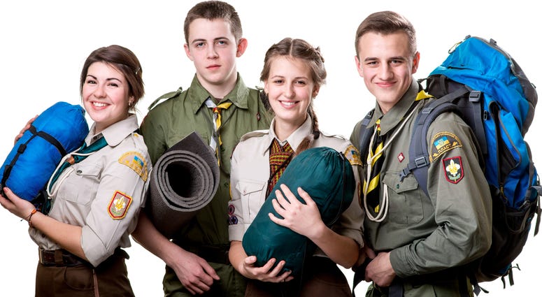 Girl and Boy Scouts Girl and Boy Scouts